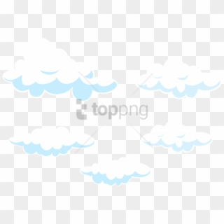Free Png Clouds Drawing Png Png Image With Transparent - Cartoon Clouds Transparent Background, Png Download