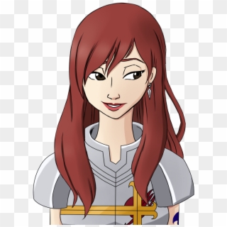 Here Is Erza In Disney Style Because I Love Her~ - Cartoon, HD Png Download