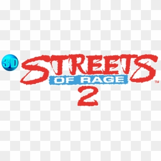 Streets Of Rage 2 Logo , Png Download - Streets Of Rage 2 Png, Transparent Png
