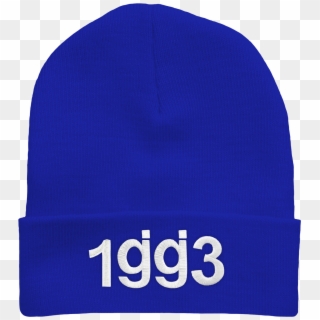 1gg3 Cuffed Royal Beanie $30, HD Png Download