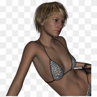 Woman Bikini Holiday Sexy Beach 1315407 - Woman Bikini Png Transparent, Png Download