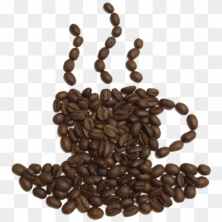 Cup Make With Coffee Png Image - 1 Coffee Bean Transparent Background, Png Download