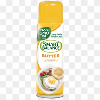 Smart Balance® Non-stick Cooking Spray Butter Flavor - Butter Cooking Spray, HD Png Download