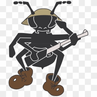 War Ant Helmet Gun Military Png Image - Army Ants Clip Art, Transparent Png