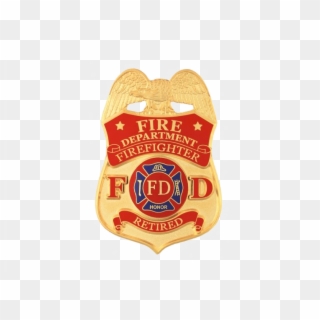 Firefighter Badge Png File - Emblem, Transparent Png
