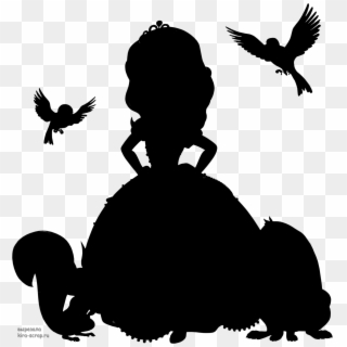 Sofia The First Silhouette, HD Png Download