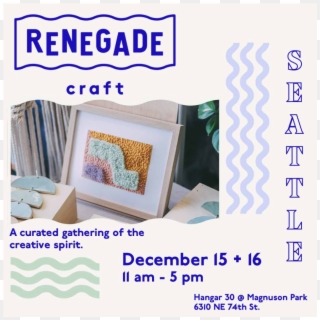 Renegade Craft Fair - Seattle, HD Png Download