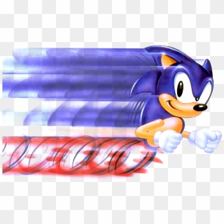 Sonic The Hedgehog - Sonic The Hedgehog Fidget Spinner Gif, HD Png Download