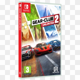 Gcu2 3d Pegi - Gear Club Unlimited 2 Nintendo Switch, HD Png Download