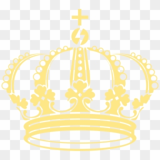 Crown Icon Golden - Coroa Real Dourada Png, Transparent Png