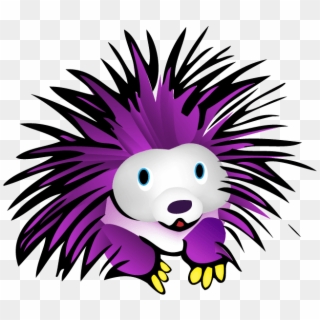 All The Police Would Have To Do Would Be Drive Around - Purple Porcupine, HD Png Download