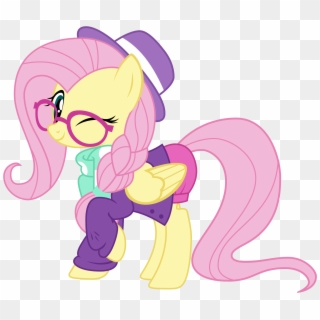 Little Pony Fluttershy - Mlp Snootyshy, HD Png Download