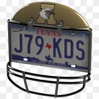 Abilene Eagles Football Helmet Frame - Texas License Plates, HD Png Download