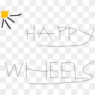 Happy Wheels - Sketch, HD Png Download
