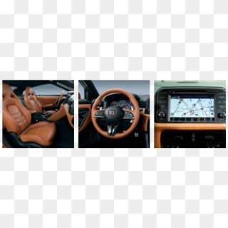 Interior Of All New Nissan Gt-r - Steering Wheel, HD Png Download