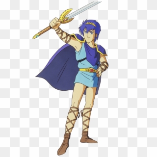 Fire Emblem World Daily Characters Weekly Songs Round - Fire Emblem Original Marth, HD Png Download