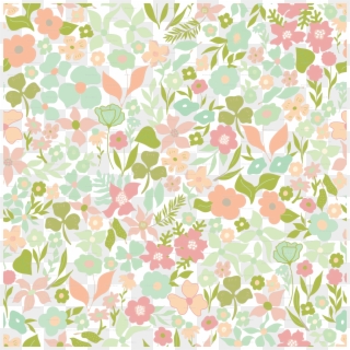 Flower Pattern Collection Spoonflower Wallpaper - Wallpaper, HD Png Download