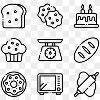 Bakery - Web Design Line Icon, HD Png Download