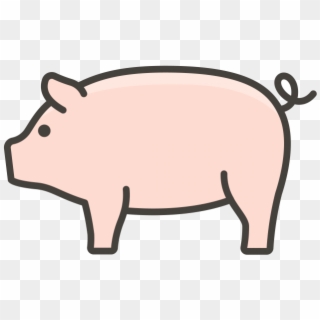Pig Emoji Icon - Schwein Icon, HD Png Download