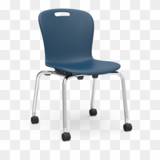 School Chair Png - Blue School Chair Png, Transparent Png