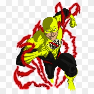 And Without Glow And In Jpg Format - Sinestro Corps Reverse Flash, HD Png Download