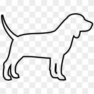 Side Drawing Of Dog, HD Png Download