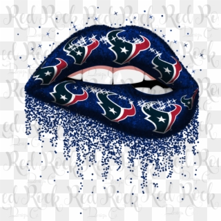 Houston Texans Lips - Green Bay Packers Lips, HD Png Download
