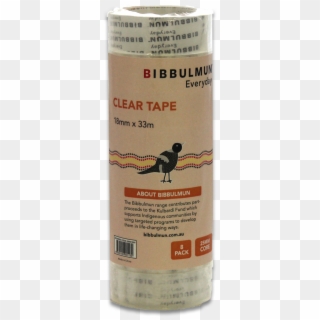 Bibbulmun All-purpose Clear Sticky Tape - African Grey, HD Png Download