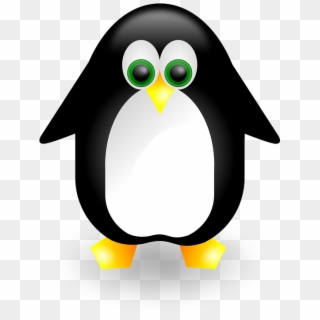 Linux Logo Png - Chim Cánh Cụt Động, Transparent Png