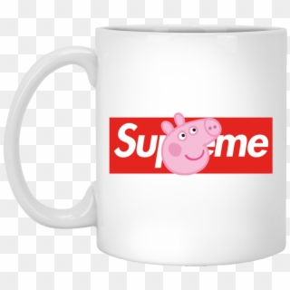 Supreme Peppa Pig Shirt - Peppa Pig Supreme, HD Png Download