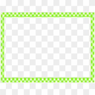 Checkerboard Clipart Frame - Electric Blue, HD Png Download