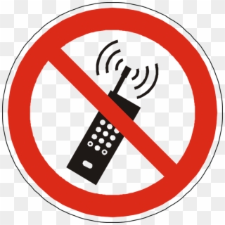 Kostenlose Vektorgrafik Handys Mobil Verboten - No Mobile Traffic Sign, HD Png Download