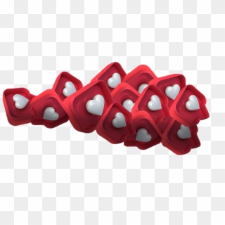 3d Like Png ➤ Download - Coquelicot, Transparent Png