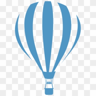 Hot Air Balloon Balloon Blue Png Image - Hot Air Balloon Blue, Transparent Png