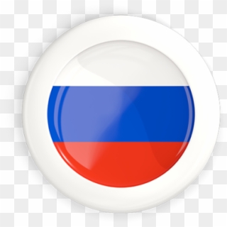Button Flag Icon Russia, HD Png Download