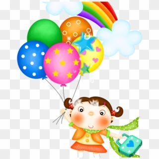 Balloon Clipart Message - Childrens Day Clipart Png, Transparent Png