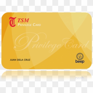 Welcome Aboard Tsm Privilege Card Program - Thome, HD Png Download