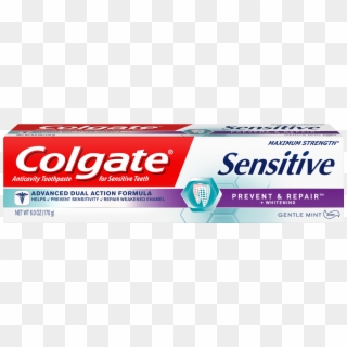 Colgate Sensitive Prevent And Repair Sensitive Toothpaste - Colgate Sensitive Prevent & Repair, HD Png Download