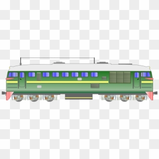 Goods Wagon Passenger Car Electric Locomotive Railroad - Electric Locomotive Clipart, HD Png Download
