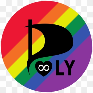 This Free Icons Png Design Of Polyamorous Pirates Button - Polyamorous Png, Transparent Png