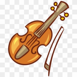 Png Freeuse Stock Bass Violin Violone Viola Hand Painted - Cartoon Viola Transparent Background, Png Download