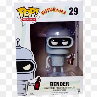 Bender Pop Vinyl Figure - Funko Pop Futurama Gold Bender, HD Png Download
