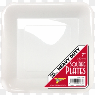 White Square Plate Png Wwwimgkidcom The Image Kid - Plastic, Transparent Png