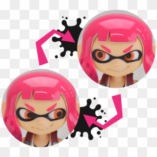 Figma Splatoon Girl Also Features Fully Movable Eyeballs - Figma Splatoon, HD Png Download