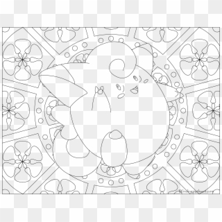Adult Pokemon Coloring Page Cubone - Pokemon Colouring Pages 035, HD Png Download