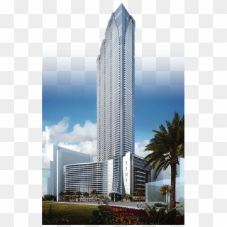 Panorama Tower Image Via Florida East Coast Realty - Panorama Tower Miami, HD Png Download