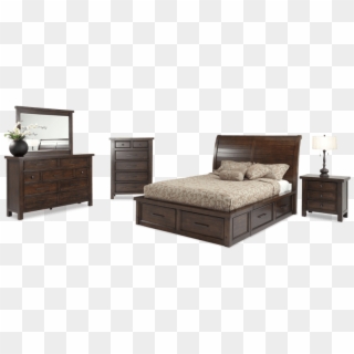 Bedroom Png - Bob's Discount Furniture Bedroom Set, Transparent Png