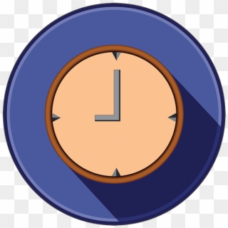 Clock Icon Clock Icon Illustrator Illustration - Circle, HD Png Download