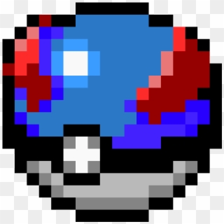 Ultra Ball - Pokeball Pixel PNG Transparent With Clear Background ID 188906