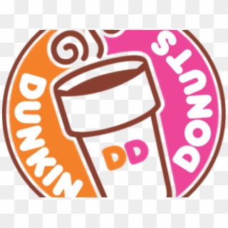 Dunkin Donuts Clipart Outline - Emblem, HD Png Download